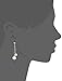Amazon Collection 14k Yellow Gold White Cultured Freshwater Pearl Dangle Earrings (5.5-6mm and 9-10mm)