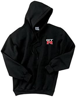 Nissan Custom GTR Pullover Hoodie Black-Large