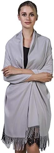 Cashmere Scarf Blanket Large Soft Pashmina Shawl Wrap For Men and Women