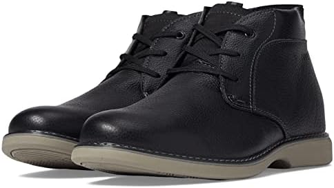 Johnston & Murphy Mens J21 Chukka Boots Black Leather Crepe Sole Size 9M Johnston & Murphy 1850 Mens Chukka Boots Ankle 9M Black  main image 4