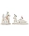 Lenox Mistletoe Park Village Winter Family Fun Treasures Collection (Set of 2)