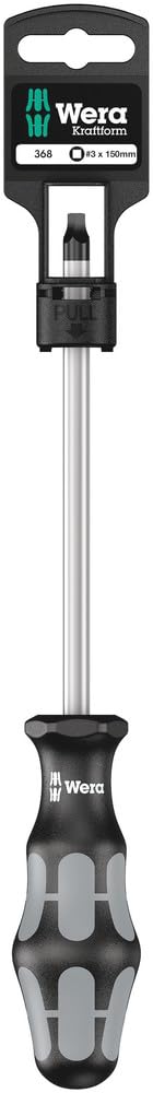 Wera 05100072001 1 x 3 x 150 mm 368 SB Screwdriver for Square Socket Head - Silver