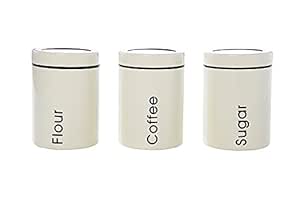Seco alimentos contenedores/, de café, azúcar y harina recipientes Set