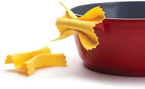 Farfalloni-Shaped Pot Holders | Pot Holders for Kitchen Cookware | Silicone Oven Mitts | Fun Kitchen Gadgets | from a Collection of Different Pasta-Shaped Unique Kitchen Gadgets | by Monkey Business