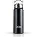 18oz Water Bottle -EzGoo18/8 Stainless Steel Vacuum Insulated Thermos Flask Wide Mouth - Leakproof Lid - BPA Free with Leak Proof Lid, Keeps Drinks Hot for 24 Hours, Cold for 12 Hours