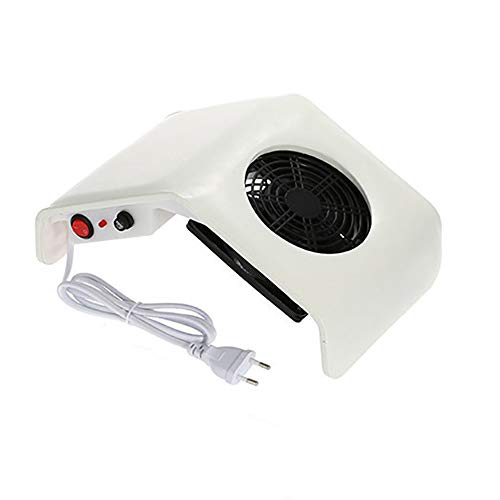 XGuang Professional Nail Drill, Electric Nail Drill Machine and Nail dust Collector All-in-one Pink Low Noise Nail Art Equipment,White