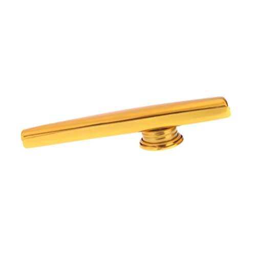 Botrong Metal Kazoos Musical Instruments Flutes for Kids,Guitar, Ukulele, Violin, Piano Keyboard (Gold)