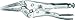 IRWIN 1402L3 Vise-Grip Original Long Nose Locking Pliers with Wire Cutters, 6-Inch