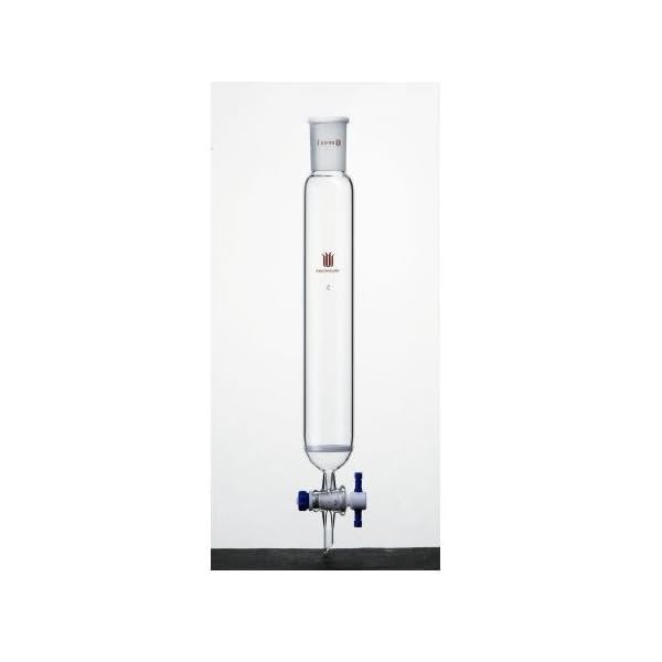 Kemtech C184463C SYNTHWARE Heavy Wall Design Chromatography Column with Fritted Disc, 24/40 Joint, 46 mm Outside Diameter, 40 mm Inside Diameter , 305 mm Length