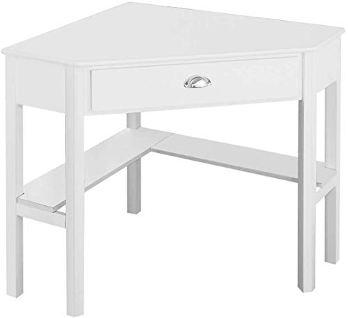 Corner Desk, White