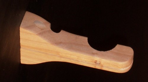 Solid Wood Pole Center Support For Curtain Rods Buy Online In