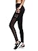 Girl's Mesh Workout Sports Pants Gym Running Yoga Leggings with Side Pocket