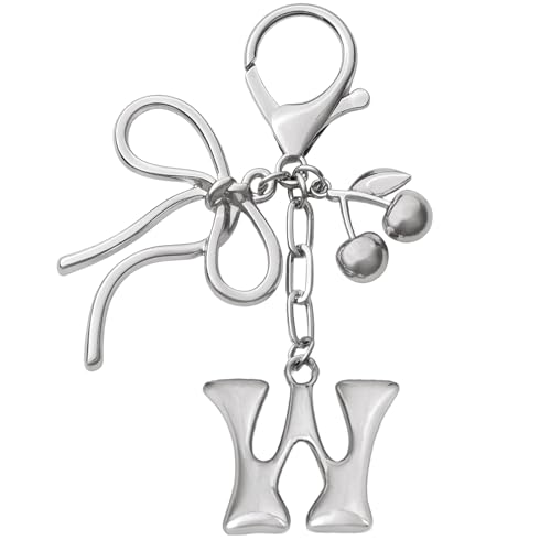 Snycler Bubble Initial Keychain Bag Charms for Women, A-Z Letter Keychain at Amazon