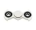 heytech Fidget Spinner Fidget Toy EDC High Speed Ceramic Bearing ADHD Toy Autism Toy(White Black)