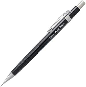 Pentel Sharp Mechanical Pencil, 0.5mm, Black Barrel, 1 PENCIL (P205A)