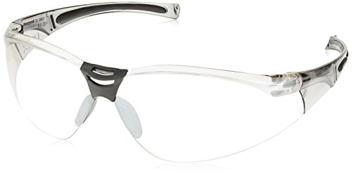 Howard Leight Shooting Sports Sharp-Shooter HL804 Indoor/Outdoor Anti-Glare Shooting Glasses, Mirror Lens (R-01708), Gray, One Size