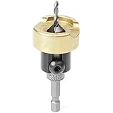 Amana Tool 55227 Carbide Tipped 82 Degree Countersink Set with Adjustable Drill Bit Depth Stop and No-Thrust Ball Bearing 3/8