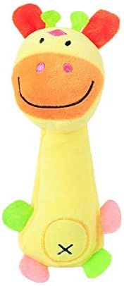 Lin XH Plush Stuffed Dog Toys for Aggressive Chewers - Indestructible Pet Chew Toys for Small Medium Large Dogs Animals