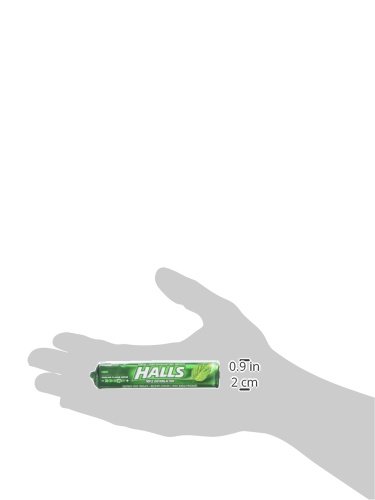 Halls Mentho-Lyptus Drops, Spearmint 9 ea (Pack of 20)