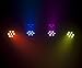 Chauvet 4BAR Tri USB Tri-color LED Wash Lighting System with D-Fi USB Compatibility and 1 Year Free Extended Warranty
