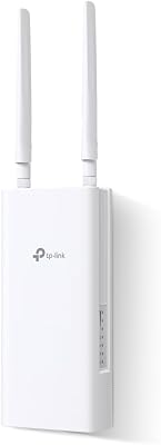TL-MR110-Outdoor - 4G LTE WiFi N300 Router com SIM, Router Wireless, 4G de Alta Velocidade, Porta LAN, Antenas Externas, Internet sem Fibra, Compatível com Operadores Móveis