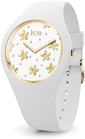 [アイスウォッチ]ICE WATCH 腕時計 ウォッチ アイスフラワー 34mm ホワイト レディース [並行輸入品]