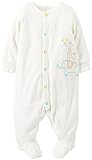 Carter's Unisex Baby Graphic Terry Footie (Baby)