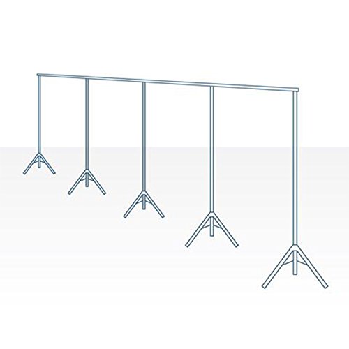 RoomDividersNow Freestanding Adjustable Room Divider Stand - X-Large, 37ft 6in - 50ft Wide - Thumbnail 2
