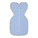 Love to Dream Swaddle UP, Blue, Medium, 13-18.5 lbs., Dramatically Better Sleep, Allow Baby to Sleep in Their Preferred arms up Position for self-Soothing, snug fit Calms Startle Reflex
