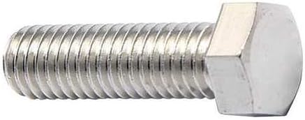 3/8"-16 x 3/4" SS Grade 316 NL-19(R) UNC (Coarse) Hex Head Cap Screws, 10 pk.