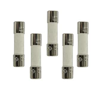 Lot de 5 fusibles VG_S T8AH250V, T8A 250V, T8 H250V, T8H250V, T8H250V ...