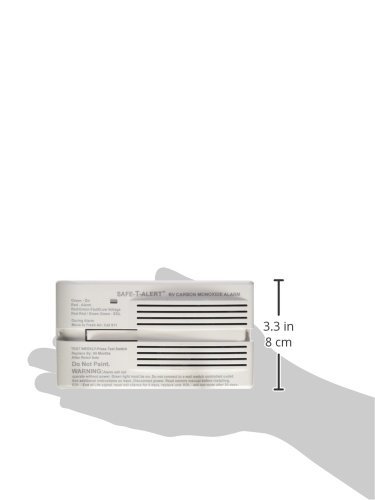 MTI Industries 65-541-P-WT Safe T Alert Carbon Monoxide Alarm - Surface Mount, White - Thumbnail 2
