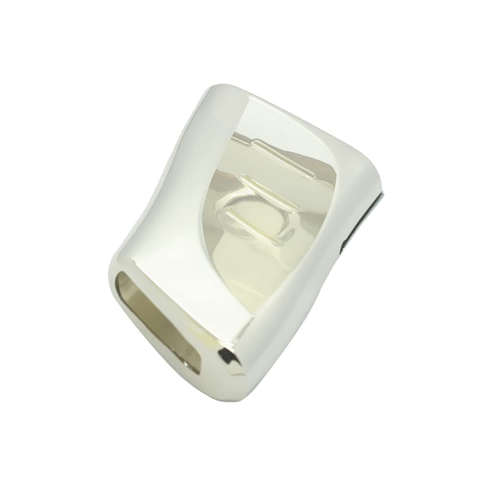 BROVACS Soft TPU Case Shell Cover Protector Holder Compatible with LEXUS UX200 LS500 LC500 ES350 ES300h Smart Remote Key Fob 2 3 4 Button SV9401 Silver