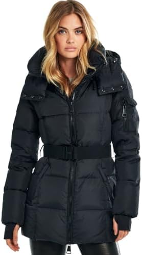 S13 New York Ladies' Anorak Jacket (Black, Large) at Amazon