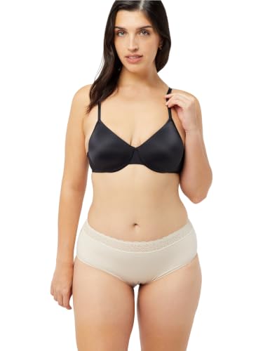 Triumph Womens Feel of Modal Midi 3P Unterwaesche, Creamy Dream, XS