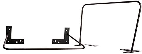12" x 20" Two Hairpin Leg Set- Raw Steel