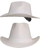Vulcan Cowboy Hard Hats - vulcan cwby hh/ratcht susp:whi