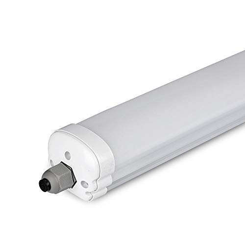 V-TAC VT-1239 LED Lampe, Kunststoff (ABS) + Polycarbonat, T5, 36 W, weiß, 1 Stück (1er Pack)