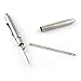 Dockem Microfiber Stylus & 2 Color Pen Combo (2 Pens in 1, Red & Black Ink); Dual purpose Executive Capacitive Stylus and Ballpoint, Microfiber Stylus Nub for Smartphone, Tablet, Touchscreen
