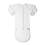 Goumikids Goumijamms Baby Boys Smart Nightgown - Diamond Dots (Cream), 0-3m