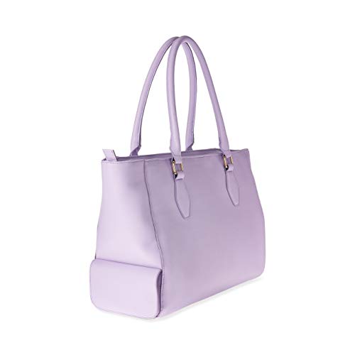 Blush 8286 Insulated Wine Tote Bag Lavender, One,