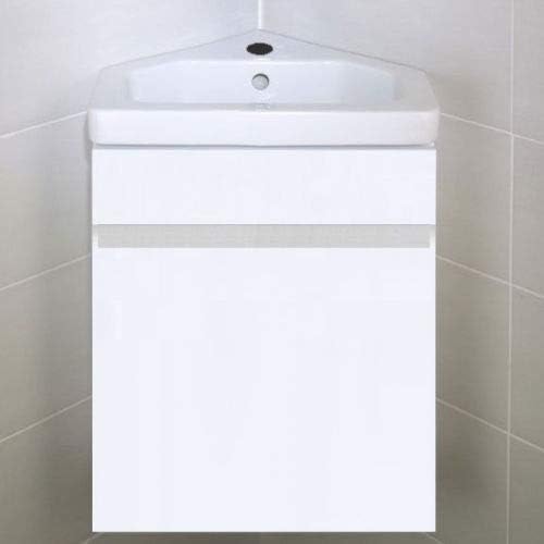 RAK Corner Vanity Unit Wall Hung 500mm