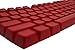 Doomhammer SA 104 PBT Double Shot Backlit Keycaps for Cherry MX Switches - Ball Style (Red)