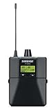 Shure P3RA Professional Bodypack Receiver for PSM300 Stereo Personal Monitor System, H20