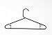 ASI PLASTIC Lightweight Plastic Adult Hangers. Black- 16 ct.