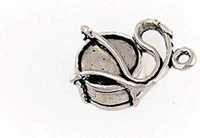 Pendant Jewelry Making/Chain Pendant/Bracelet Pendant Sterling Silver 3-D Marching Drum Charm