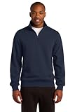 Sport-Tek 1/4-Zip Sweatshirt>2XL True Navy ST253
