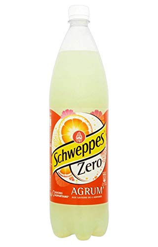 Schweppes Agrum Zero 1,5L (lot de 12)