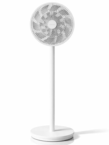 Deerma 16" Stand Fan, Floor Fan 60W with 3 Mode/Speed, 7 Leaf Blade, 4 Adjustable Height & Tilt