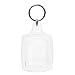 Acrylic Photo Snap-in Key Chain - 1 3/8 X 1 3/4